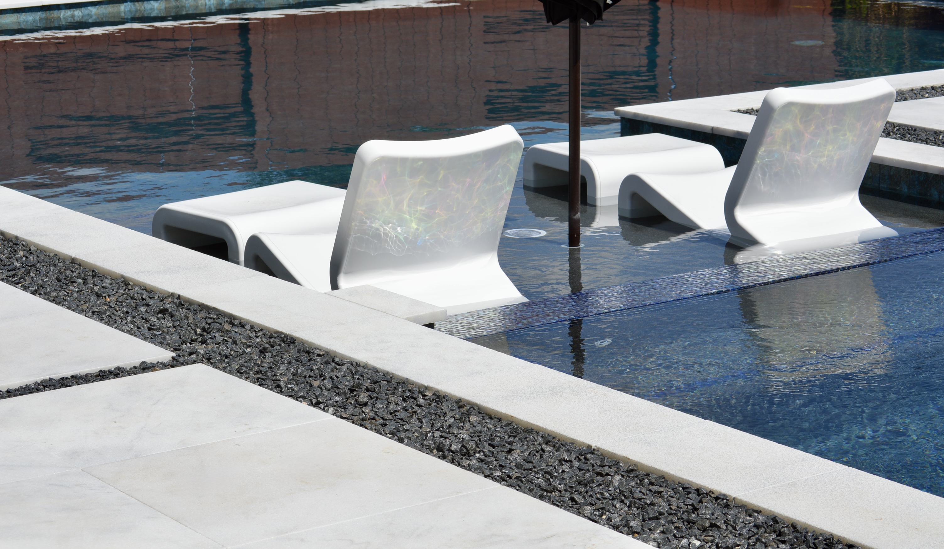 6001 White Sandblasted Marble